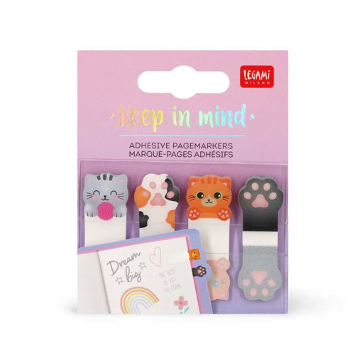Picture of LEGAMI KITTY KEEP IN MIND ADHESIVE PAGEMARKERS
